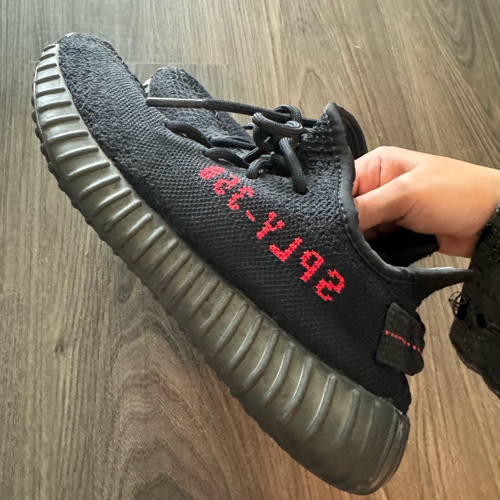 Adidas Yeezy Boost 350 V2 Black/Red - Size 6